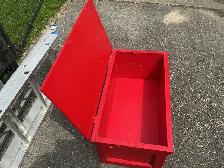 Antique Wooden Storage Chest Box ! - Photo 6