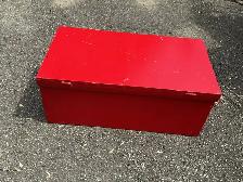 Antique Wooden Storage Chest Box ! - Photo 8