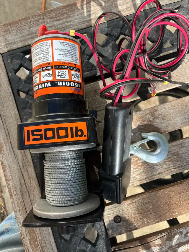1500 lbs winch