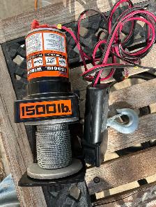 1500 lbs winch