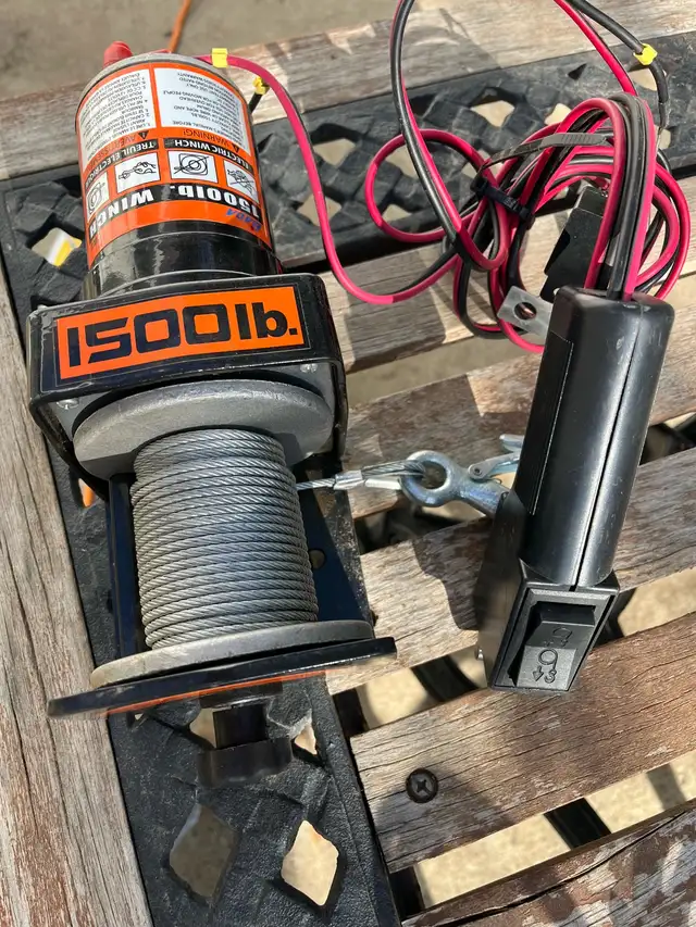 1500 lbs winch - Photo 2