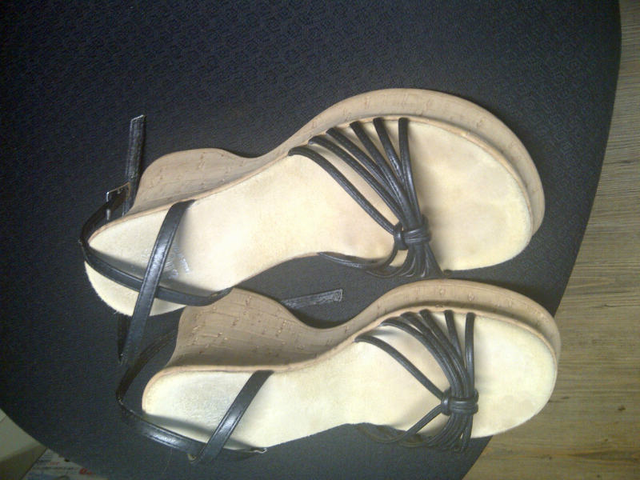 SANDALES CHICS ITALIENNES EN LIÈGE GR 7 FEMME: $10.00 - Photo 3