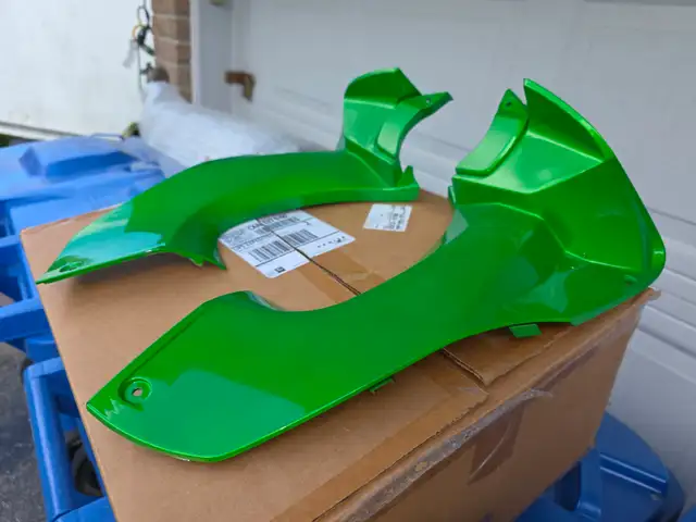 2018 Kawasaki ZX14R Green Upper Left & Right Filler Panels - Photo 5