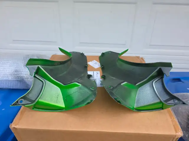 2018 Kawasaki ZX14R Green Upper Left & Right Filler Panels - Photo 10