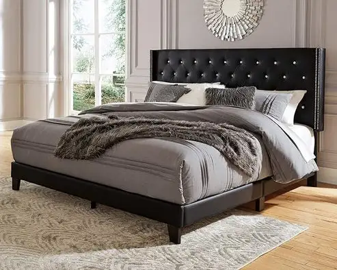 Brand New Double Size Full Button-Tufted Platform Bed $89 - Photo 4