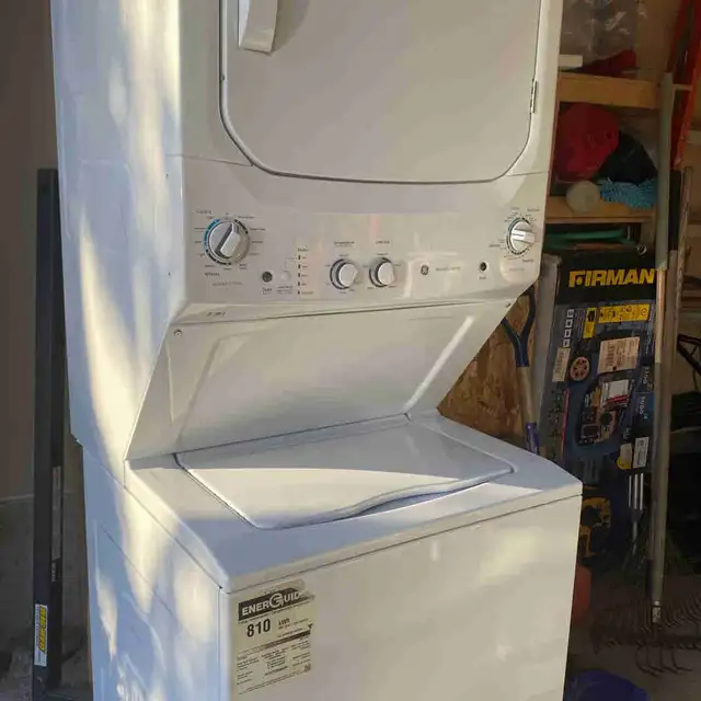 Stacked 27" LG Washer Dryer
