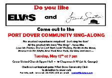 ELVIS/SINATRA COMMUNITY SING-ALONG