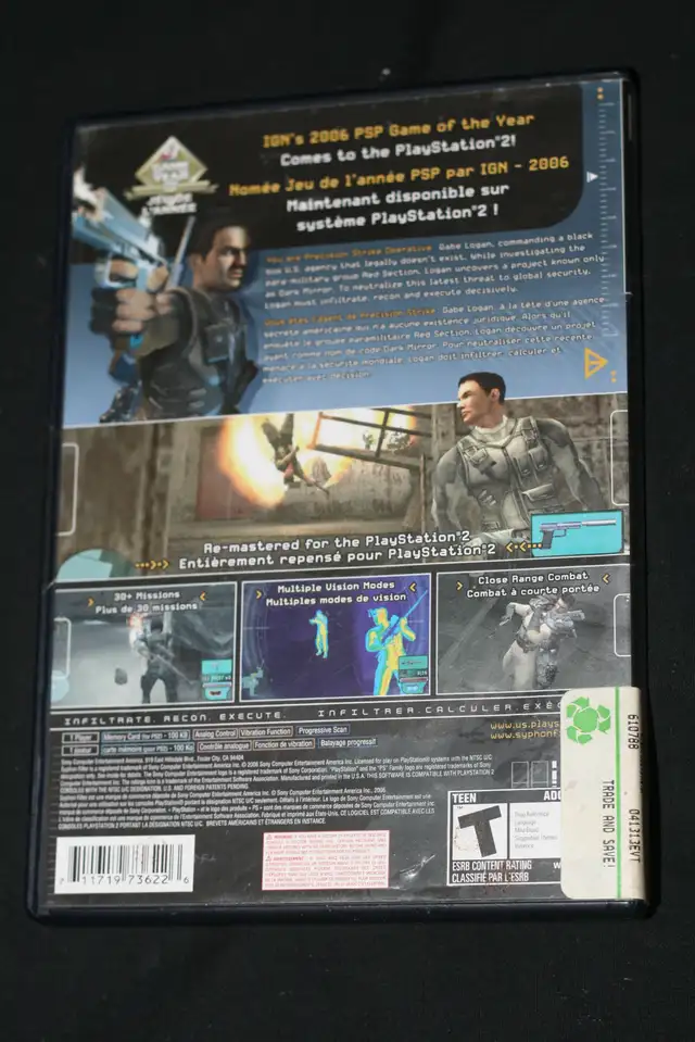 PLAYSTATION 2 GAMES: STAR WARS, SYPHON FILTER, JUMPER - Photo 3