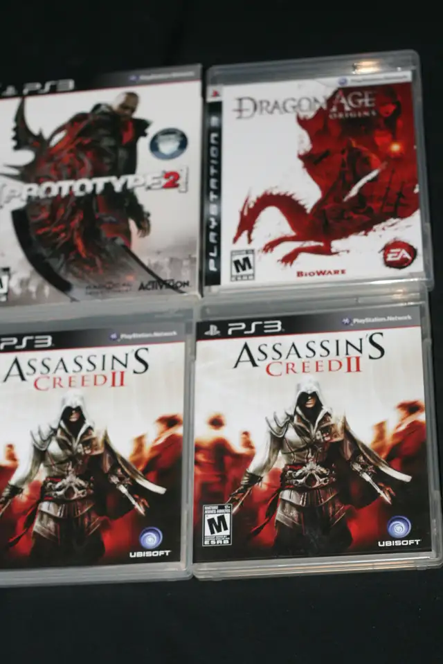 PLAYSTATION 3 GAMES: GOD OF WAR, CALL OF DUTY, ASSASINS CREED 2 - Photo 2
