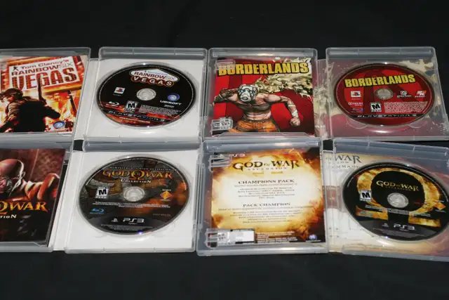 PLAYSTATION 3 GAMES: GOD OF WAR, CALL OF DUTY, ASSASINS CREED 2 - Photo 7