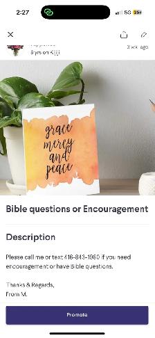 Bible answers and encouragement