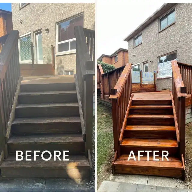 Fence & Deck Restoration | Pressure Washing, Sanding & Stainin - Photo 8