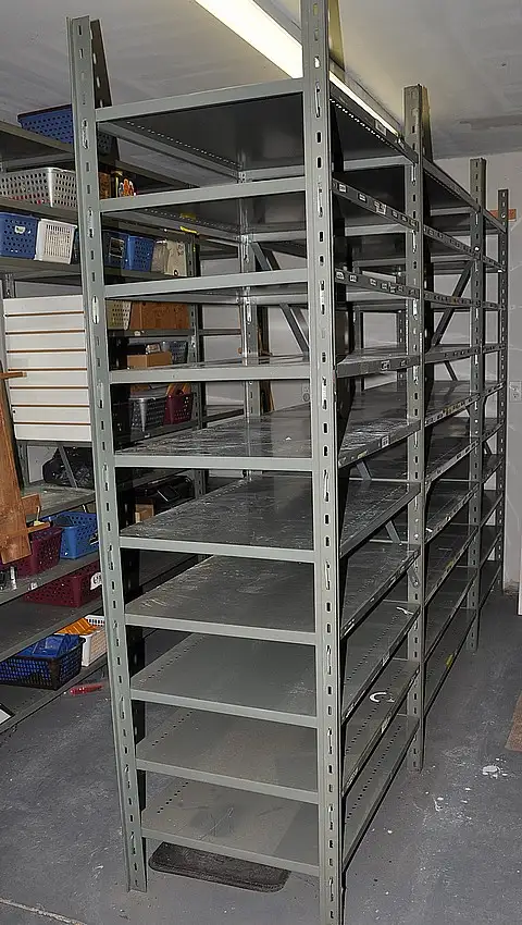 Industrial Steel Snap Together Shelving Unit. - Photo 2