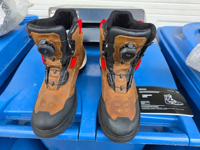 Icon Storm Hawk Motorcycle Riding Boots Brown Marron Size 10.5 - Photo 9