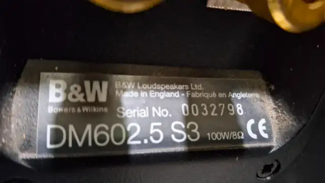 Bowers and wilkins speakers (Made in England) - Photo 5
