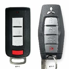 Mitsubishi key, car keys