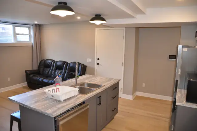 Renovated 3BR Lower Unit — Gas Fireplace, Kitchen Island, Truly - Photo 6