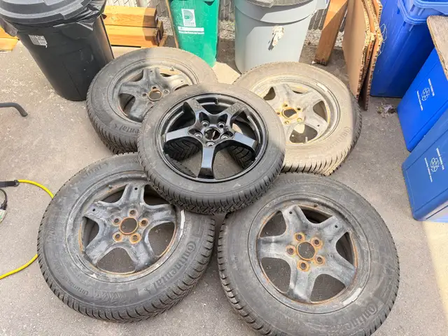 Continental tires with rims 225/65R17