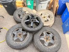 Continental tires with rims 225/65R17