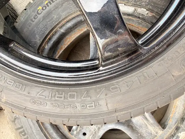 Continental tires with rims 225/65R17 - Photo 2