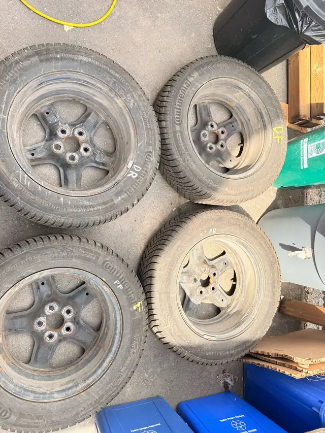 Continental tires with rims 225/65R17 - Photo 4
