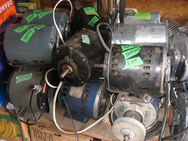 ELECTRIC  MOTORS - - - 1/4 - - 1/2 - - 3/4 - -