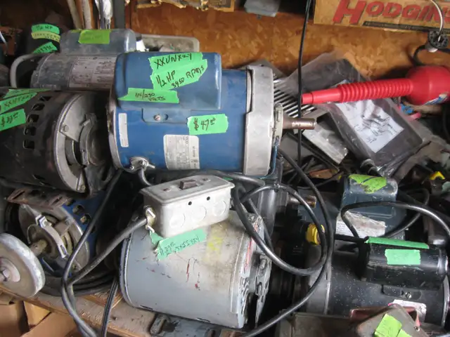 ELECTRIC  MOTORS - - - 1/4 - - 1/2 - - 3/4 - - - Photo 2