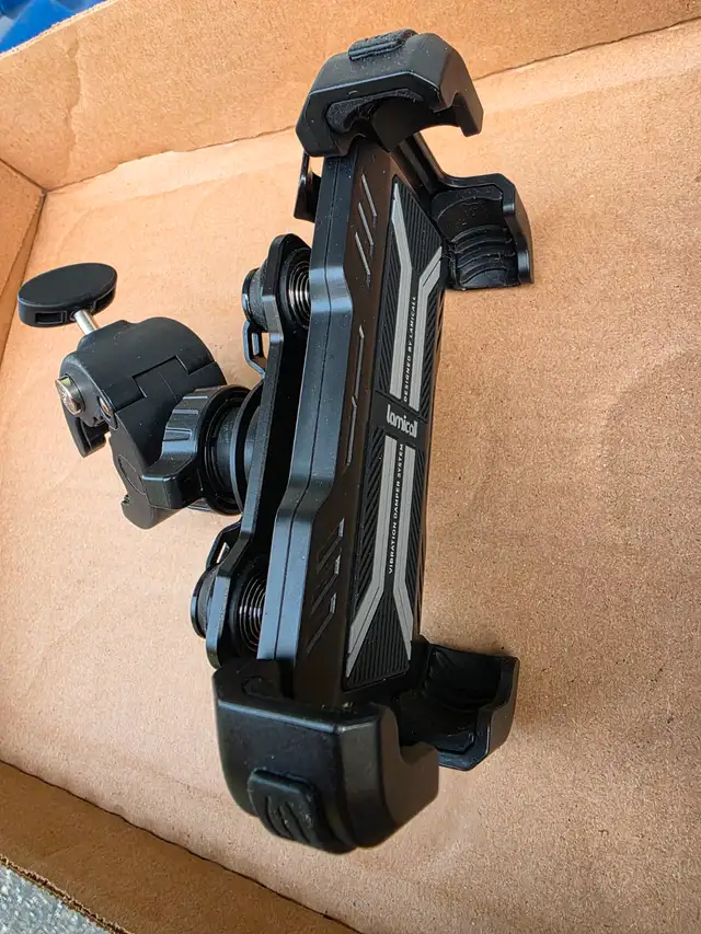 Lamicall Motorcycle Phone Mount Holder Dual Vibration Dampener - Photo 5