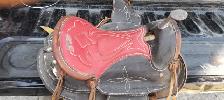 Pony saddle vintage from the 50s