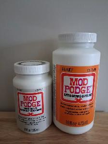 Two Bottles of Mod Podge Sealer & Finisher Glue