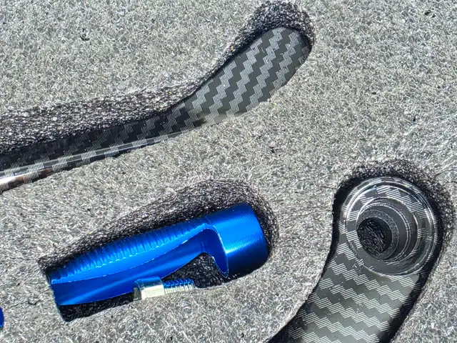 Kawasaki ZX14R RACING Lever Guard Carbon Fiber Look - Photo 4