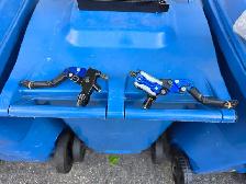 Aftermarket Brake Master Cylinder & Clutch Perch W Blue Leavers