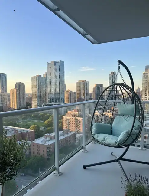 Brand New 1-Seat or 2-Seat Hanging Egg Chair From $149 or $199 - Photo 6