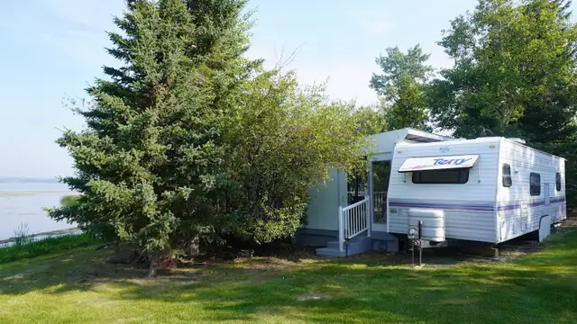 Lakefront RV lot