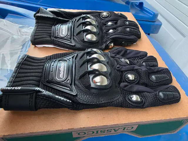 Madmotor Reinforced Safety Gloves Knuckle Protection Breathable2 - Photo 6