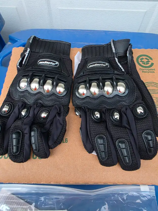 Madmotor Reinforced Safety Gloves Knuckle Protection Breathable2 - Photo 8