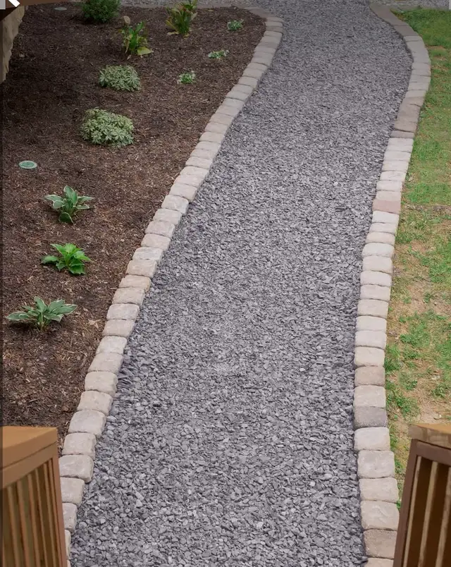 Custom Mulch/ Stone Walkways - Photo 2