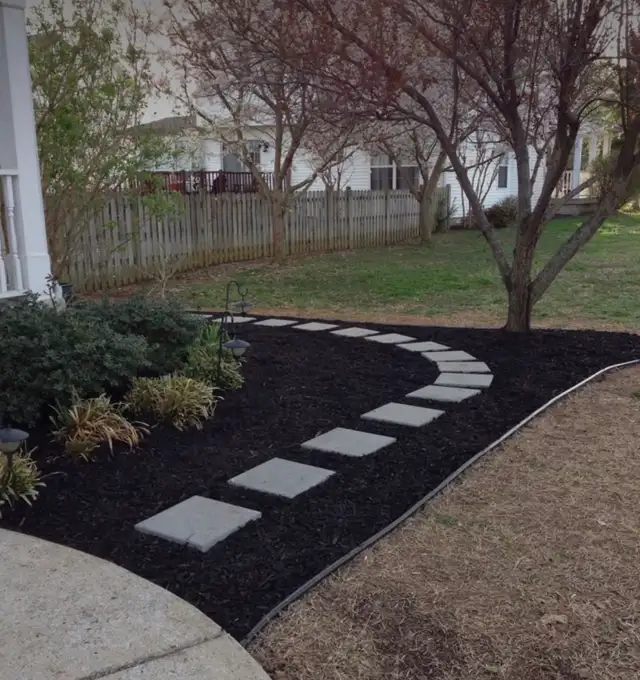 Custom Mulch/ Stone Walkways - Photo 5