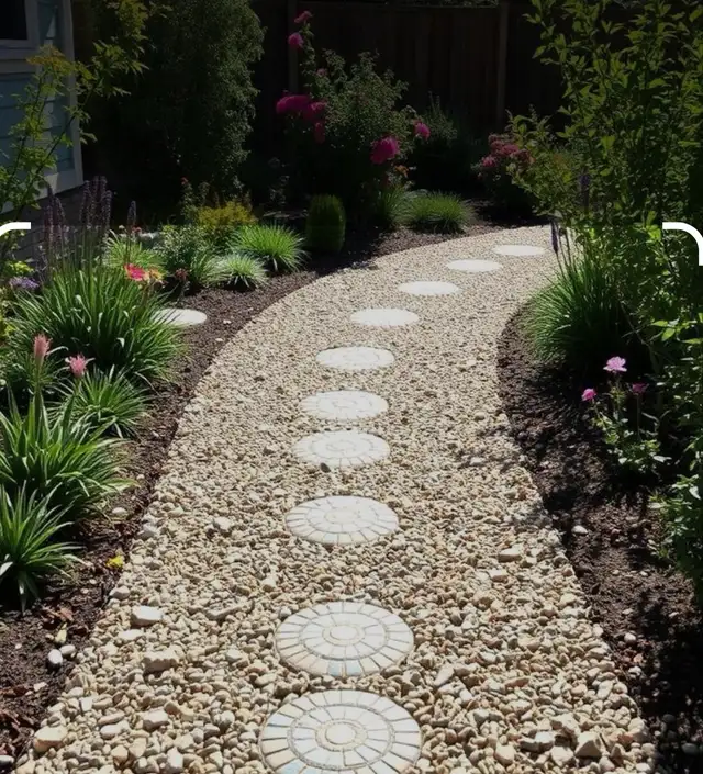 Custom Mulch/ Stone Walkways - Photo 6