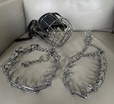 Dog Muzzle and Prong Collars