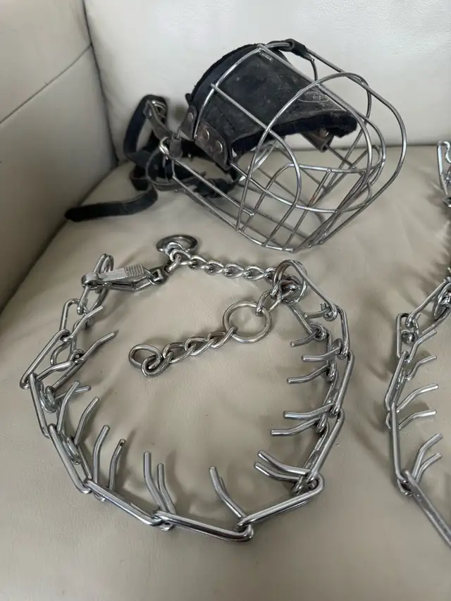 Dog Muzzle and Prong Collars - Photo 2