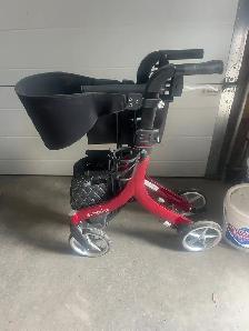 Stella mobility walker.  fold-up transport chair