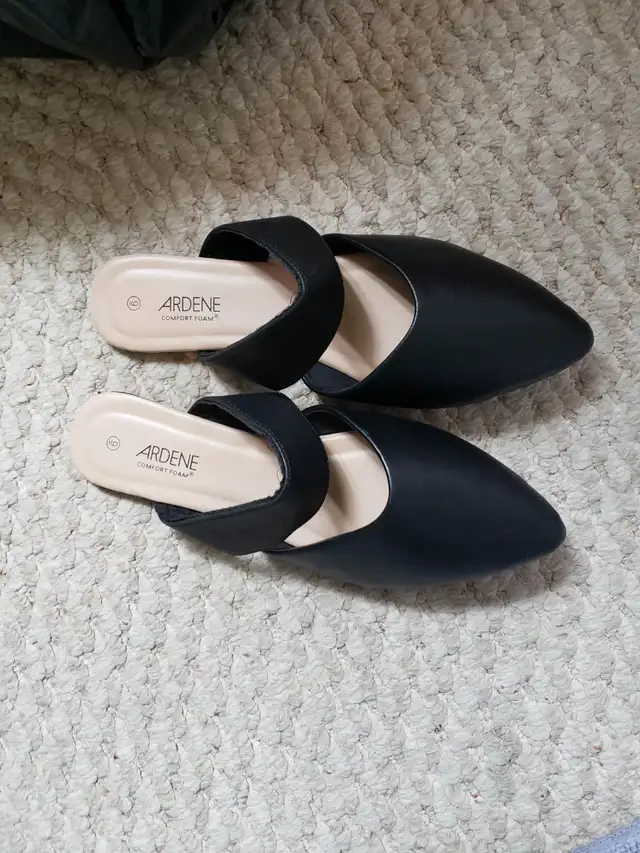 Brand NEW Black Ardene Flats Size 9 - Photo 2