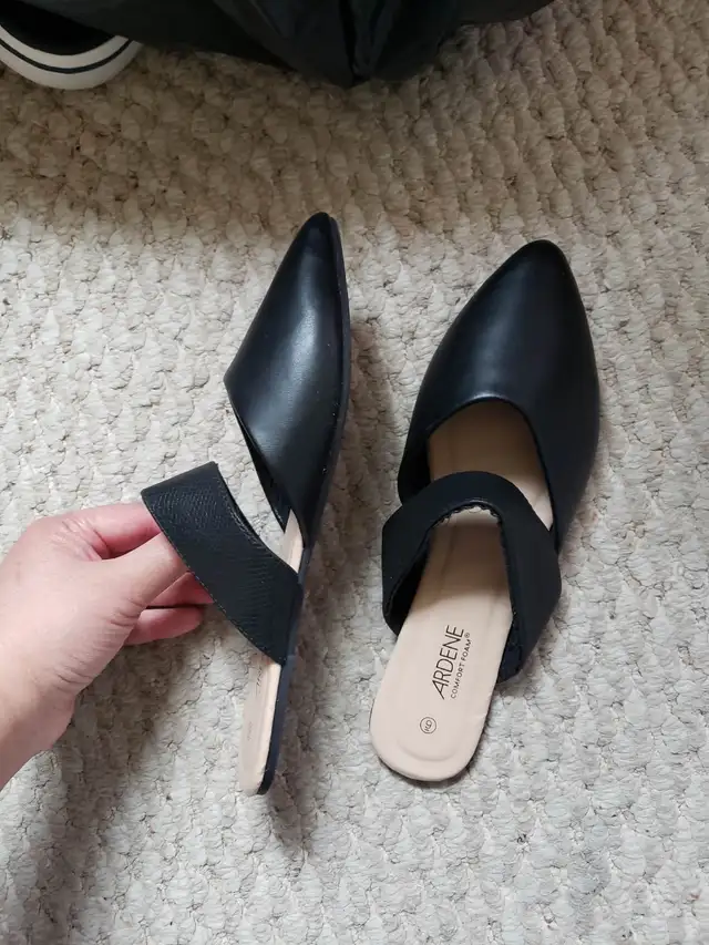 Brand NEW Black Ardene Flats Size 9 - Photo 3