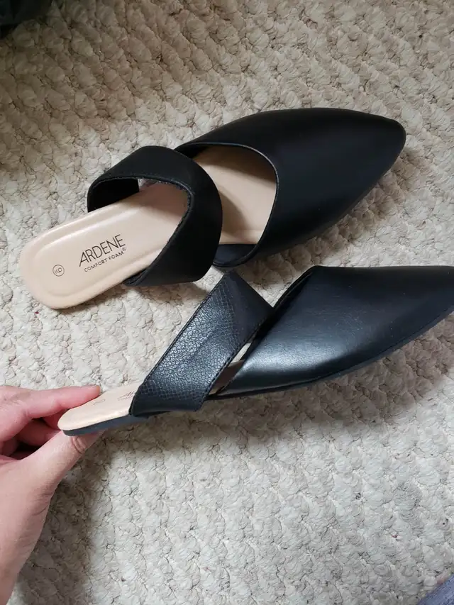 Brand NEW Black Ardene Flats Size 9 - Photo 4