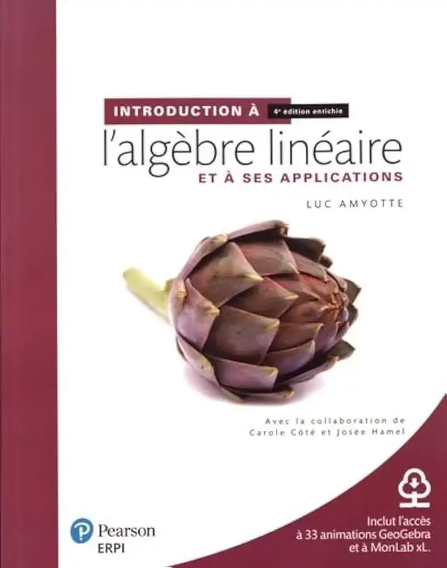 Introduction à l’algèbre linéaire et à ses applications, 4 ed.