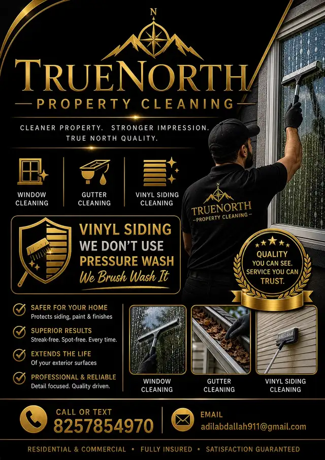 Vinyl, Window & Gutter Cleaning | Edmonton