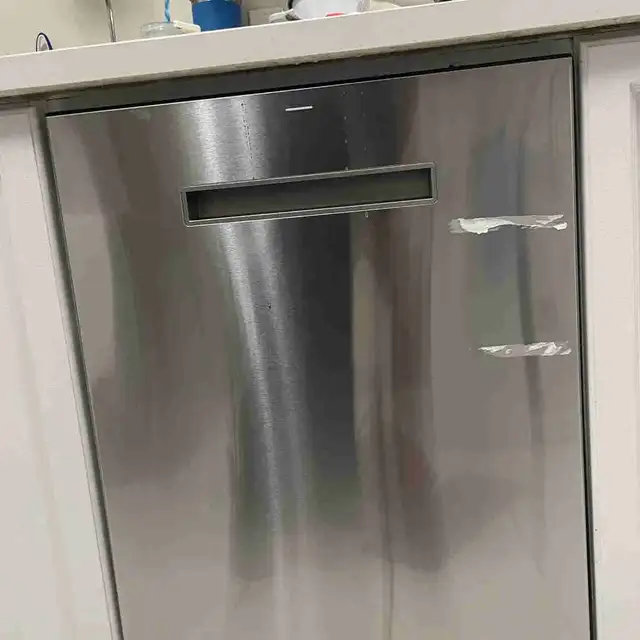 Dishwasher installation