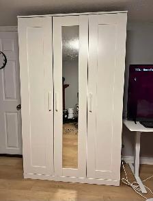 IKEA BRIMNES 3 DOOR WARDROBE