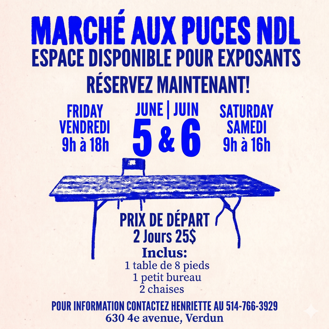 Espace disponible pour exposants marché aux puces - Photo 8